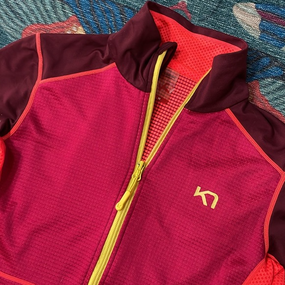 Kari Traa Women's Long Sleeve Top - Pink and Red - Picture 2 of 6